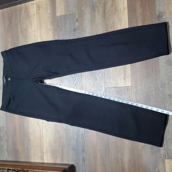 Lafayette 148 black reptile snake print pants - Picture 1 of 8